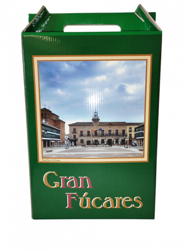 Estuche Lote 3 Botellas Gran Fúcares Tinto Crianza Cencibel - Imagen 2