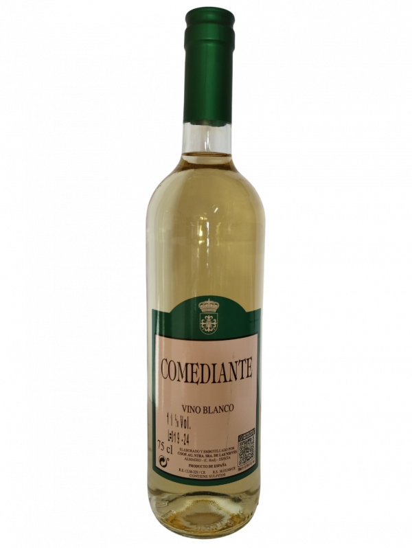 Vino Blanco de Mesa Comediante 750 ml. (Caja de 6/12 unidades)